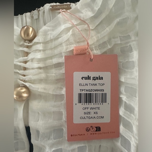 NWT Cult Gaia Ellin Top (XS) - Picture 7 of 8